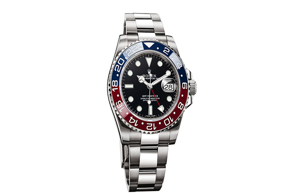 Water-resistant, self-winding and chronometer-certified: Rolex GMT-Master II
